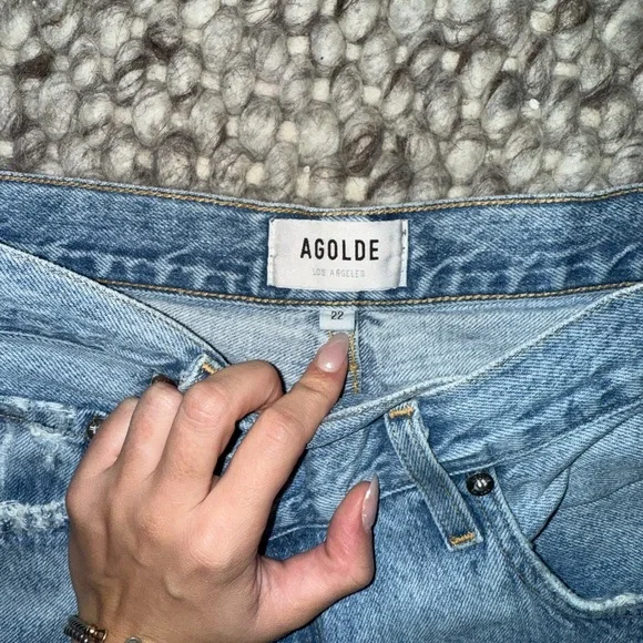 Agolde Criss Cross Jeans - Picture 2 of 2